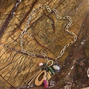 Plunder Design Posse Gold Boho/Hippie Necklace